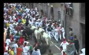 10 julio de 2002 – Encierro de San Fermín